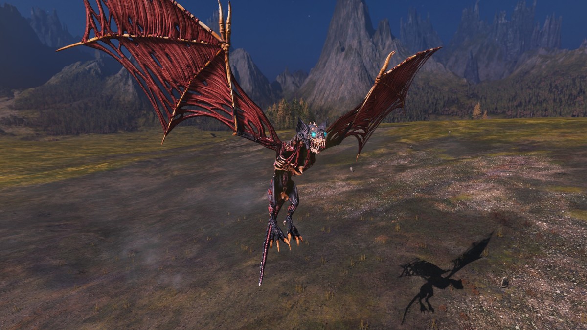 Total War: Warhammer 3 Terrorgheist.